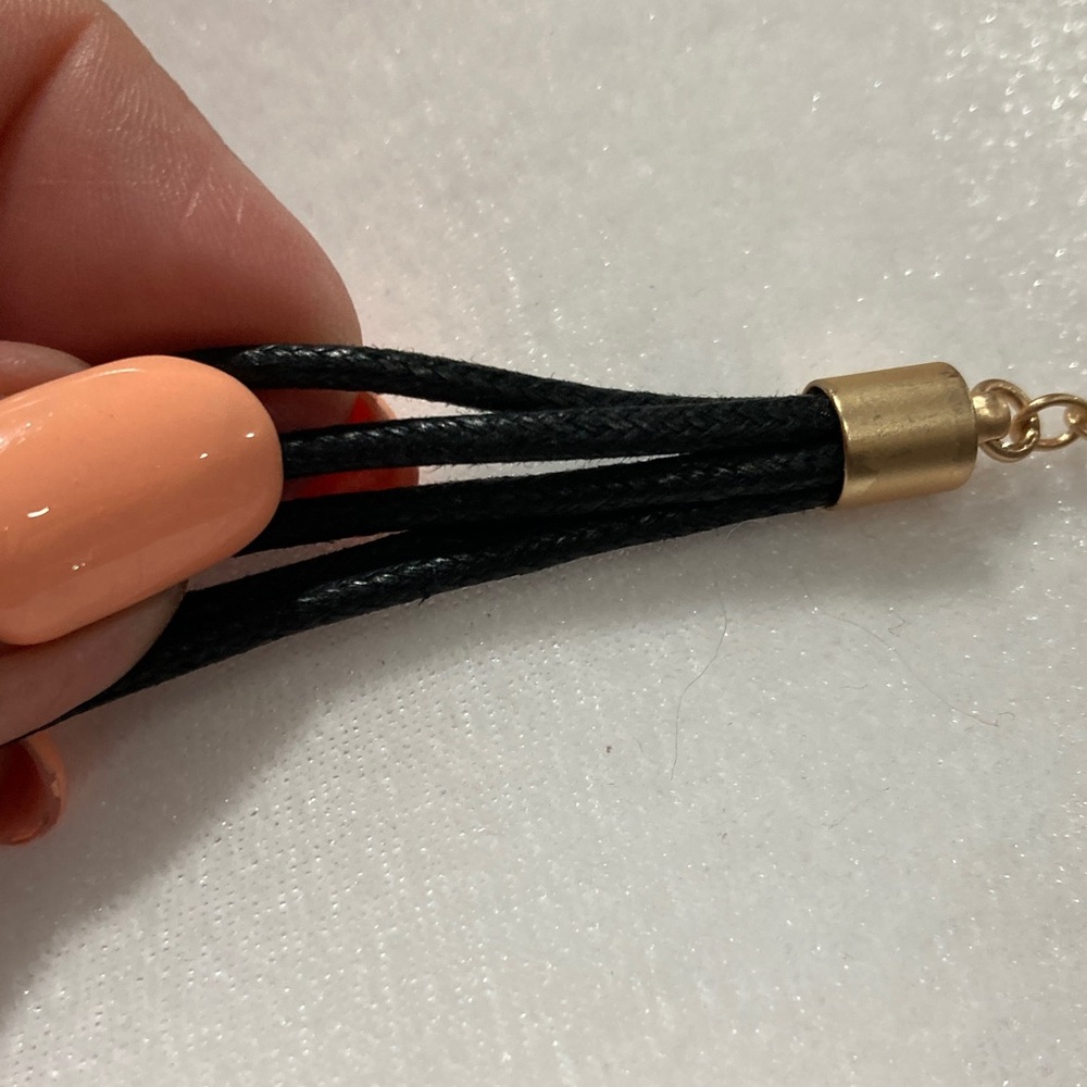 Source Unknown Gold And Silver Layered Necklace - image 4